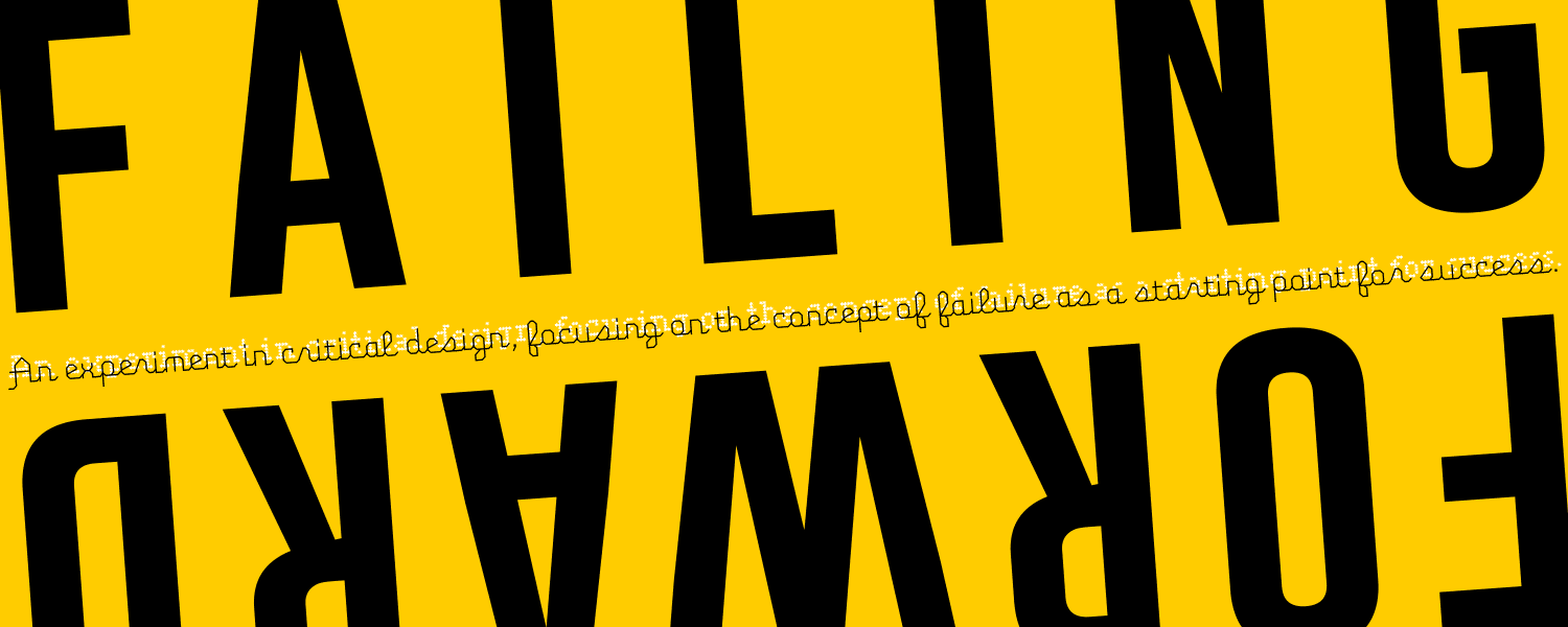 Failing Forward header image